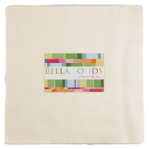Moda Layer Cake Bella Solids Ivory 60