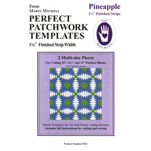 Marti Michell Pineapple Ruler 1¼" Strips