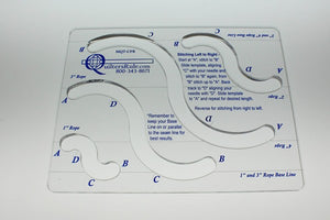 Quilter's Rule ¼" Captured Foot Rope 1" to 4" Pack of 1