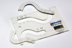 Quilter's Rule ¼" Swirl 1 Pack of 1