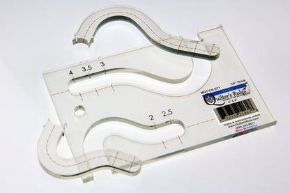 Quilter's Rule ¼" Swirl 1 Pack of 1