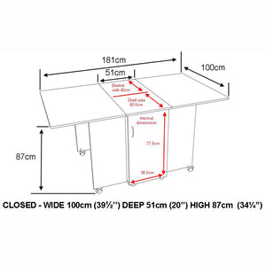 Horn Maxi Hobby Table - in use
