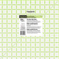 Omnigrip 12.5 Inch Square Ruler with Non-Slip Backing for Quilting and Patchwork