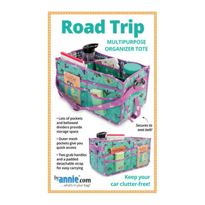 ByAnnie Road Trip Organiser Tote Pattern