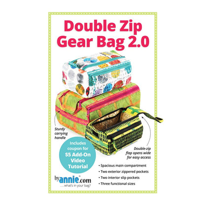 ByAnnie Double Zip Gear Bag