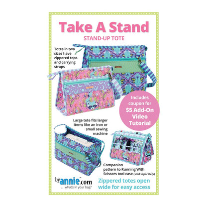 ByAnnie Take A Stand - Stand Up Tote Pattern