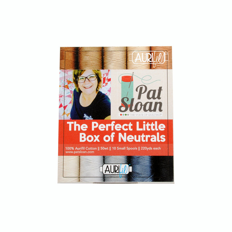 Aurifil Pat Sloan The Perfect Little Box Of Neutrals 50wt