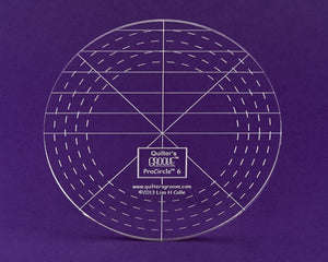 Quilter's Groove ProCircles Rulers