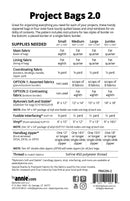 ByAnnie Project Bags 2.0 Pattern