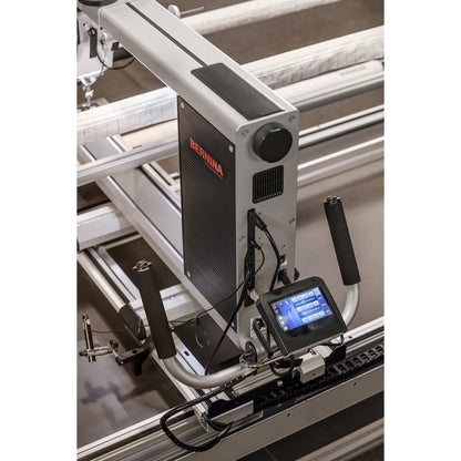Bernina Q20 Longarm Quilting Machine with Pro Frame - genuine Bernina sewing machine accessory - in use