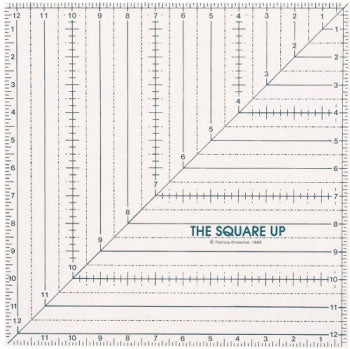 Quilt In A Day Square Up Ruler 12½"