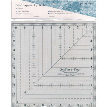 Quilt In A Day Square Up Ruler 9½"