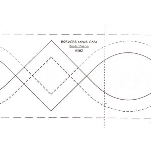 Quilting Made Easy 3" Border 26' Roll #102