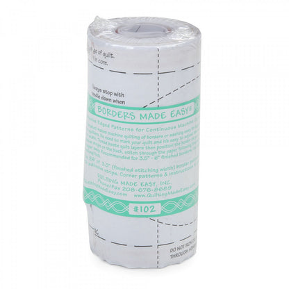 Quilting Made Easy 3" Border 26' Roll #102