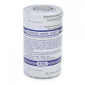 Quilting Made Easy 2½" Border 26' Roll #106