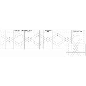 Quilting Made Easy 3" Border 26' Roll #107