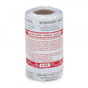 Quilting Made Easy 2½" Border 26' Roll #108
