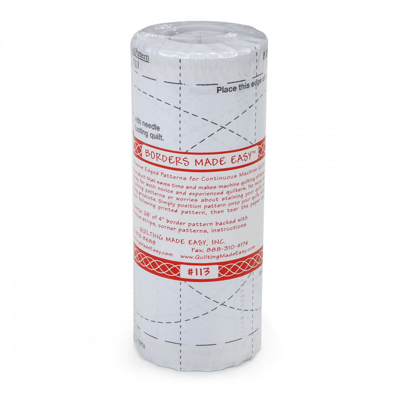 Quilting Made Easy 4" Border 26' Roll
