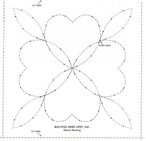 Quilting Made Easy 6½" Blocks 26' Roll #201