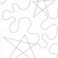 Quilting Made Easy 9½" Stipples & Stars 26' Roll #303