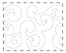 Quilting Made Easy 9½" Waves  26' Roll