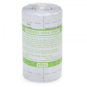 Quilting Made Easy 2½" Border 26' Roll #402