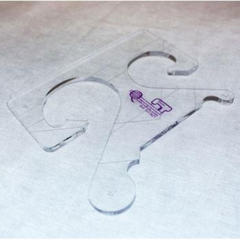 Quilter's Rule 3/16" Loop to Loop 3" x 4"