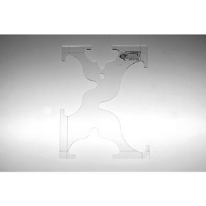 Quilter's Rule Â¼" Bird Bracket Chain