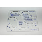 Quilter's Rule Â¼" Captured Foot Rope 1" to 4" (Set of 4)