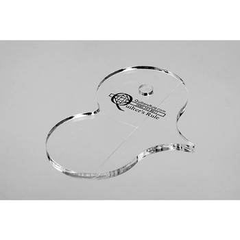 Quilter's Rule Â¼" Mini Heart 4" x 5"