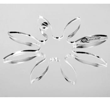 Quilter's Rule Â¼" Mini Sunflower 4 7/16" x 4 7/16"