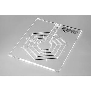 Quilter's Rule Â¼" Nested Mini Hexagons 1" to 4" (Set of 4)