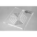 Quilter's Rule Â¼" Nested Mini Hexagons 1" to 4" (Set of 4)
