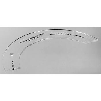 Quilter's Rule Â¼" Ronda's Curve Crescent Moon