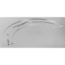 Quilter's Rule Â¼" Ronda's Curve Crescent Moon