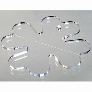 Quilter's Rule Â¼" Four Leaf Clover 1" to 3 7/8" (Set of 4)