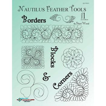Quilter's Rule Â¼" Nautilus Feather Book