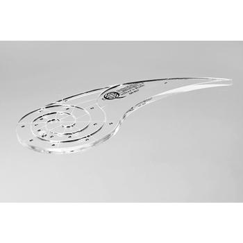 Quilter's Rule Â¼" Nautilus Long Tail Feather Tool