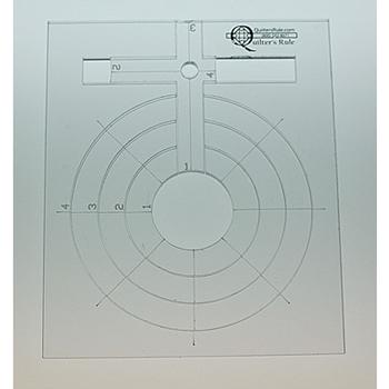 Quilter's Rule 3/16" Nested Mini Circles 1" to 4"