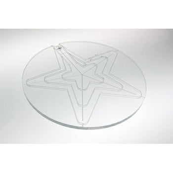 Quilter's Rule ¼" Small Nested Stars 2" to 6"