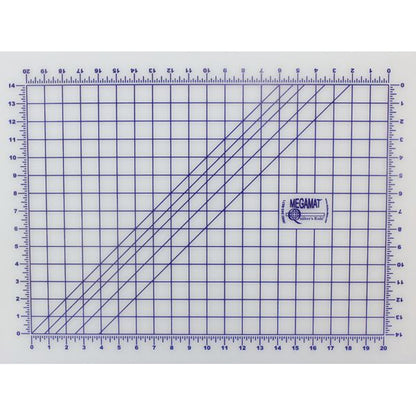 Quilter's Rule Pinnable Mats - quilting ruler and template