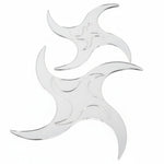 Quilter's Rule 1/8" 4 Arm Pinwheel 1½" to 5¼" (Set of 4)