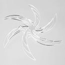 Quilter's Rule 1/8" 6 Arm Pinwheel 2¾" to 6¾" (Set of 4)