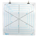 Quilter's Rule 6-Point Block Stencil 16" x 16"