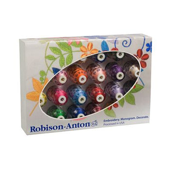Robison Anton Rayon Thread 24 Spool Gift Pack