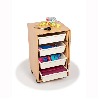 Horn Roll A Round 4 Tray Storage Cabinet