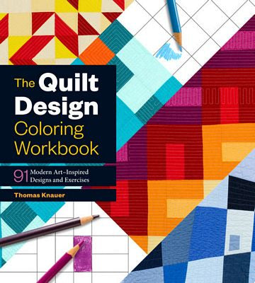The Quilt Design Coloring Workbook by Thomas Knauer