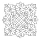 Sandie Lush Designs Wholecloth Cushion