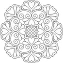 Sandie Lush Designs Wholecloth Cushion