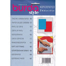 Burda Carbon Paper Red/Blue - 2 Sheets (83cm x 57cm)